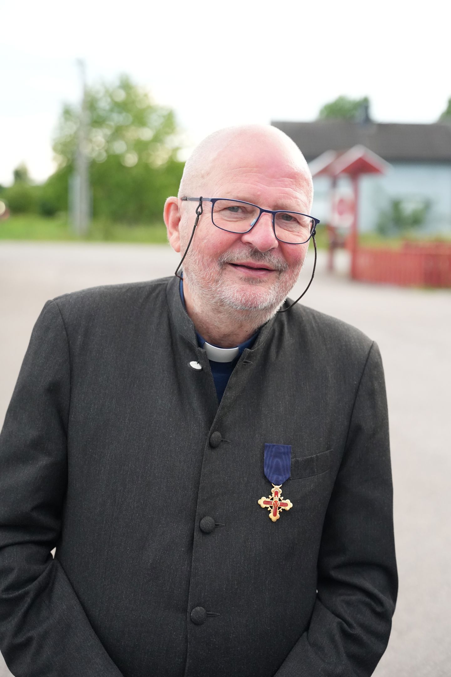 Stein Vangen Ble Hedret Til Ridder Av 1. Klasse For Sin Lange Innsats Blant Nordmenn I Utlandet Foto Inge Mørland